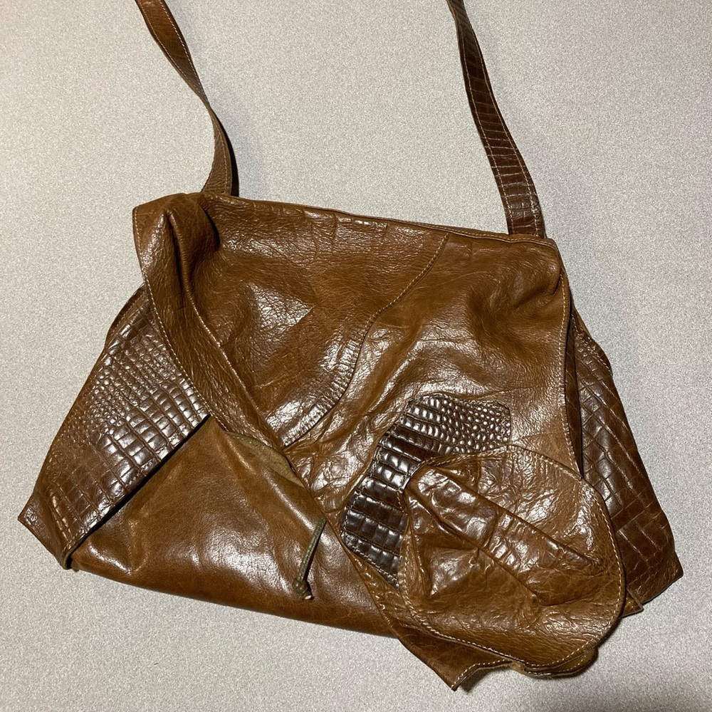 Rare Handmade Vintage Brazilian Carlos Falchi bag